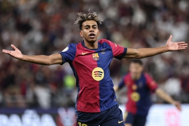 Barcelona Vs Alaves: Saat Lamine Yamal Menari-nari dan Lewati Rekor Messi...