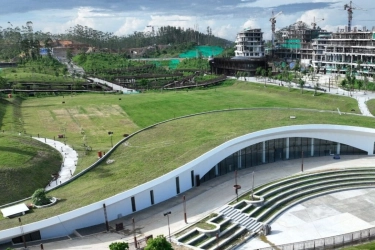 Brantas Abipraya Rampungkan Pembangunan Sumbu Kebangsaan IKN