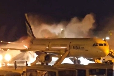 Buntut Air Busan Terbakar, Pemerintah Korea Selatan Tinjau Prosedur Keamanan Baterai di Pesawat
