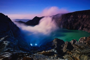 Wisata ke Kawah Ijen Pakai Pembayaran Non-tunai dengan QRIS