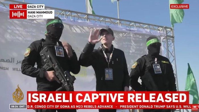Sandera Israel Keith Siegel Dibebaskan: Hamas Memenuhi Semua Kebutuhan Saya selama di Gaza