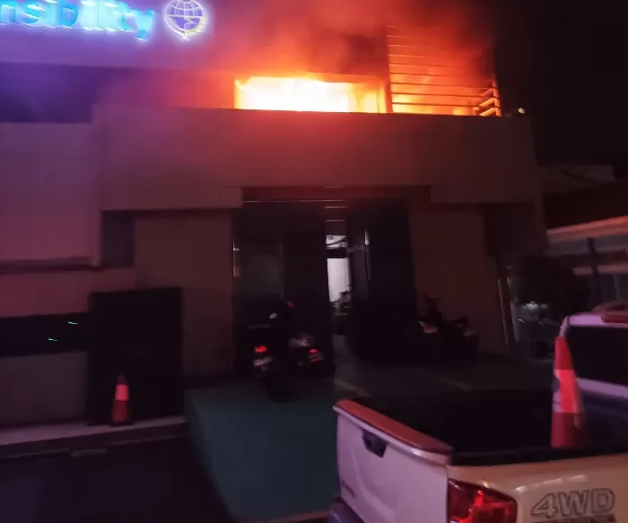 Konsleting Listrik Diduga Jadi Penyebab Kebakaran Ruang Server Dishub Jatim