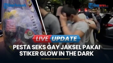 VIDEO Cerita Penggerebekan Pesta Gay di Hotel Jaksel: 56 Pria Diamankan & Stiker Menyala Dalam Gelap