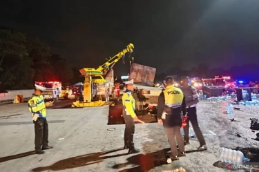 Delapan Korban Meninggal Kecelakaan Gerbang Tol Ciawi Masih Proses Identifikasi