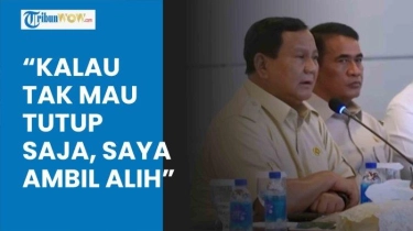VIDEO Prabowo Ultimatum Pengusaha Penggilingan Padi Jika Tak Patuh: Tutup atau Saya Ambil