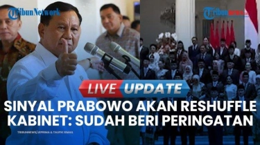 VIDEO Kode Keras Prabowo Akan Reshuffle Kabinet: Tak Mau Kerja Benar, Saya Singkirkan