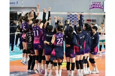 Pink Spiders  Semakin Kokoh di Puncak Klasemen, Red Sparks Hadapi Laga Krusial vs Hyundai Hillstate
