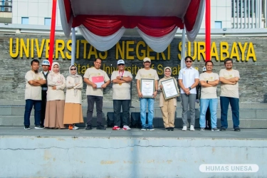 Unesa Ukir Sejarah! Pecahkan Rekor MURI dengan 9.270 Karya Inovatif Mahasiswa