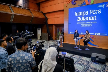 Capaian 100 Hari Kerja Kemenpar, Sukses Jaga Pertumbuhan Sektor Pariwisata