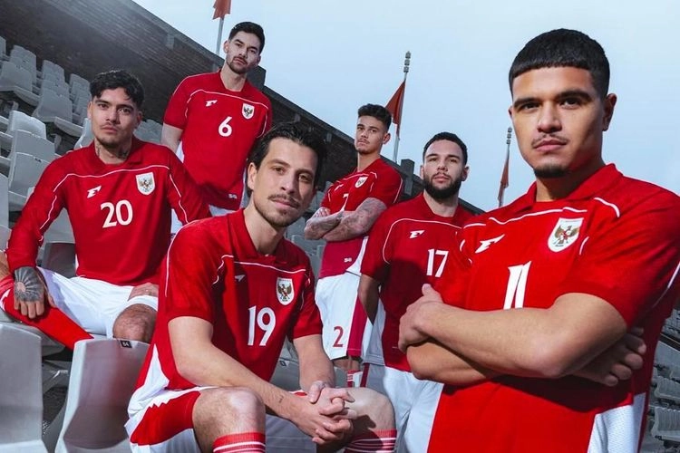 Di Balik Jersey Baru Timnas Indonesia: Ada 110.000 Akun Ikut Pilih Desain