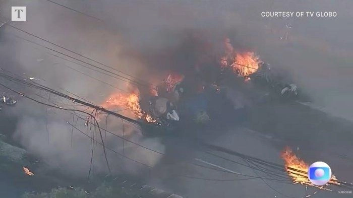 2 Kecelakaan Pesawat dalam 2 Hari: Pesawat Kecil Jatuh di São Paulo Brasil dan Alaska