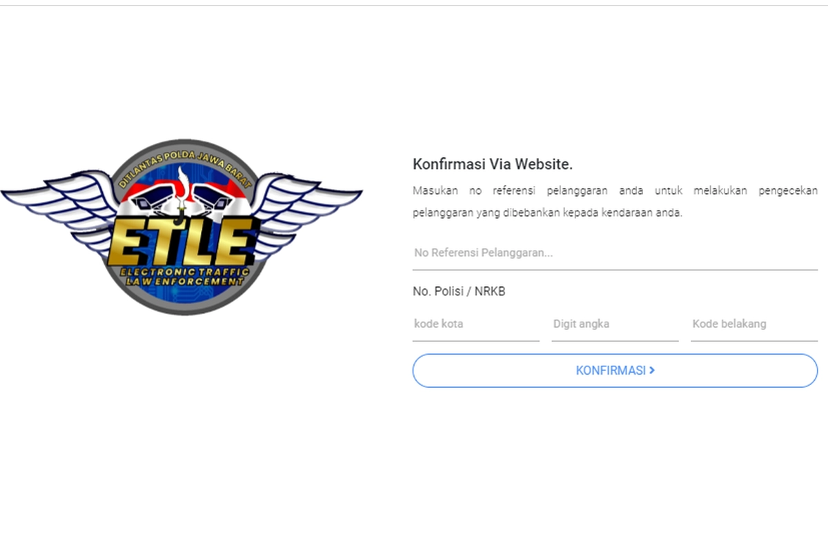 Cek Tilang Elektronik Secara Online, Begini Caranya