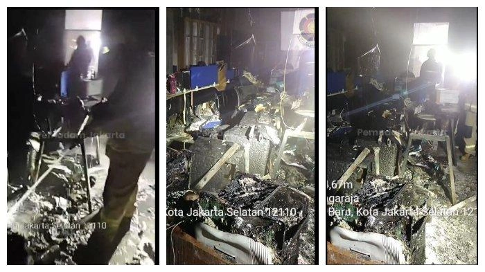 Kondisi Ruangan di Gedung Kementerian ATR/BPN yang Terbakar, Banyak Komputer Hangus