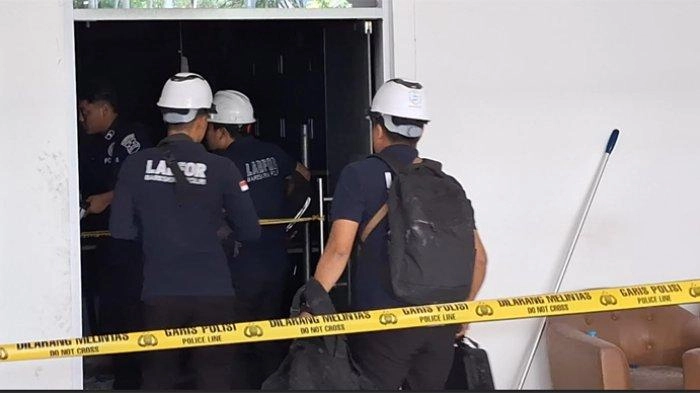 Selidiki Penyebab Kebakaran, Tim Inafis dan Labfor Polri Datangi Kantor Kementerian ATR/BPN
