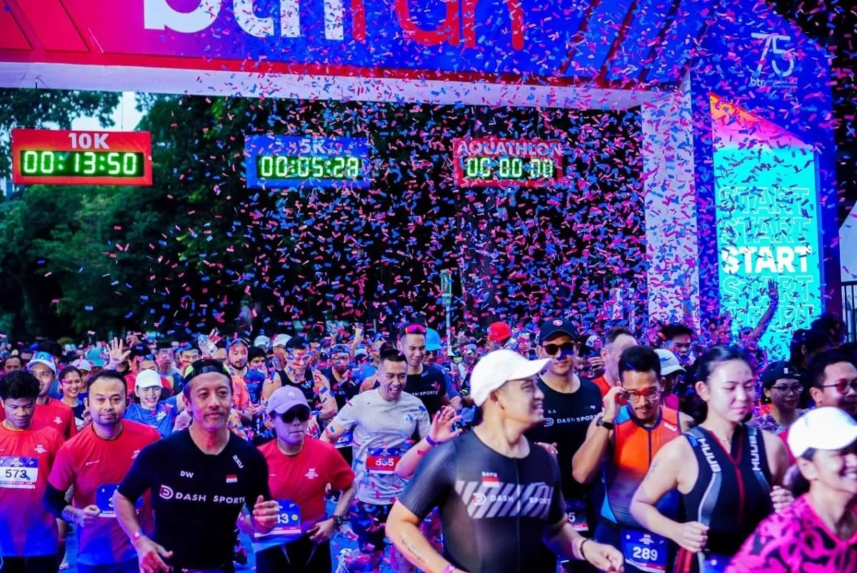 BTN Dash Aquathlon 2025 Dukung Gaya Hidup Sehat dan Bugar