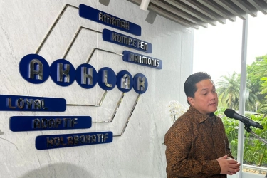 Erick Thohir Ungkap Alasan Tunjuk Mayjen Novi Helmy Jadi Dirut Bulog