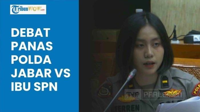 VIDEO Debat Panas Ibu Valyano Boni Raphael dan Polda Jabar, Saling Lempar Tudingan soal Psikopat