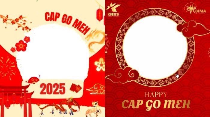 20 Link Twibbon Cap Go Meh 2025, Beserta Cara Membuatnya dan Cocok Dipasang di Foto Profil