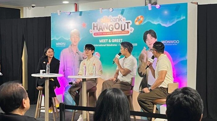 Sapa Fans di Jakarta Mingyu dan Wonwoo SEVENTEEN Berbagi Tips Soal Menabung