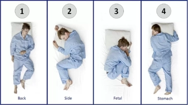 4 Posisi Tidur Mengungkap Kepribadianmu, Benarkah ketika Cemas Anda Cenderung Memilih Posisi Tidur Meringkuk? Temukan di Sini!