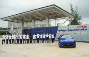 Telan Dana Rp35 Miliar Toyota Bangun Fasilitas Hydrogen Refueling System di Karawang