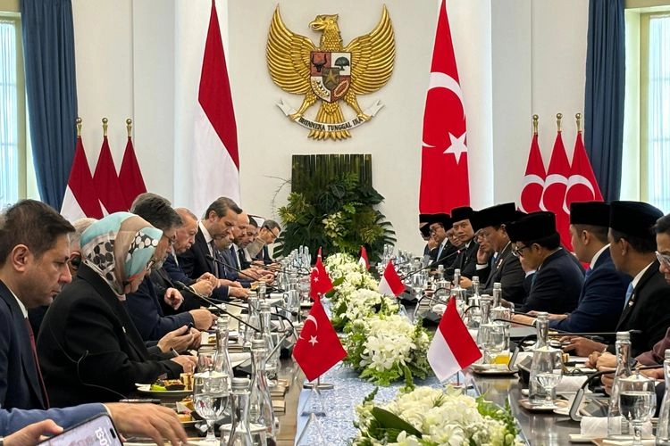 Prabowo Sapa Erdogan: Sahabat Saya, Saudara Saya, Presiden Turkiye...