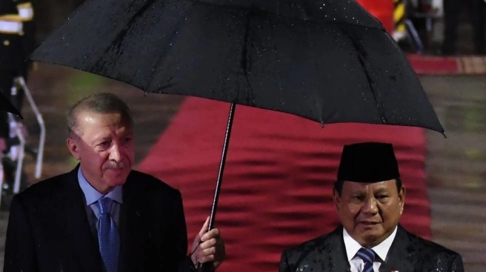 Diakhiri Makan Siang, Begini Rentetan Pertemuan 4 Mata Prabowo-Erdogan di Istana Bogor