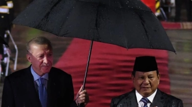 Diakhiri Makan Siang, Begini Rentetan Pertemuan 4 Mata Prabowo-Erdogan di Istana Bogor