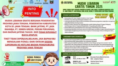 Mudik Gratis Lebaran 2025 dari Pemprov Jawa Tengah, Cek Syaratnya