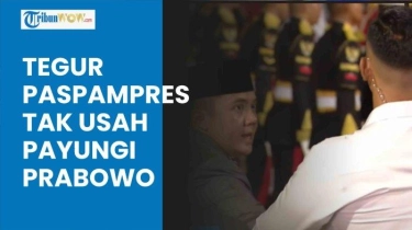VIDEO Mayor Teddy Tegur Paspampres agar Tak Usah Payungi Presiden Prabowo saat Sambut Erdogan