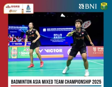 Indonesia Kalahkan Malaysia di Kejuaraan Beregu Asia 2025, Comeback Epik Meilysa/Rachel Jadi Penentu!