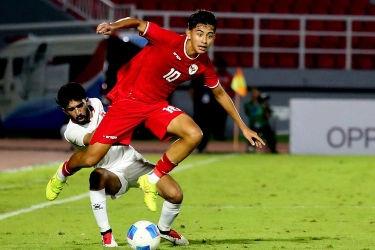Babak I Timnas U20 Indonesia Vs Iran 0-1: Garuda Nusantara Kebobolan Gol Cepat