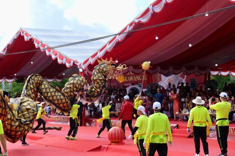 Meriahnya Festival Cap Go Meh 2025 di Singkawang, Penuh Semangat Persatuan