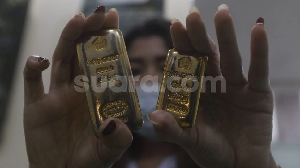 Emas Antam Lompat Tinggi Lagi Jadi Seharga Rp1.692.000/Gram