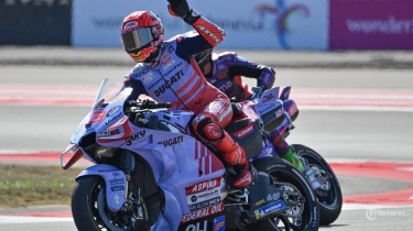 Hasil Tes MotoGP 2025 Thailand Hari Terakhir: Marquez Bersaudara Dominan, Bagnaia Ajek