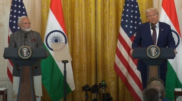 Modi Bertandang ke Gedung Putih, Rayu Donald Trump Jual Jet Tempur Siluman F-35 ke India