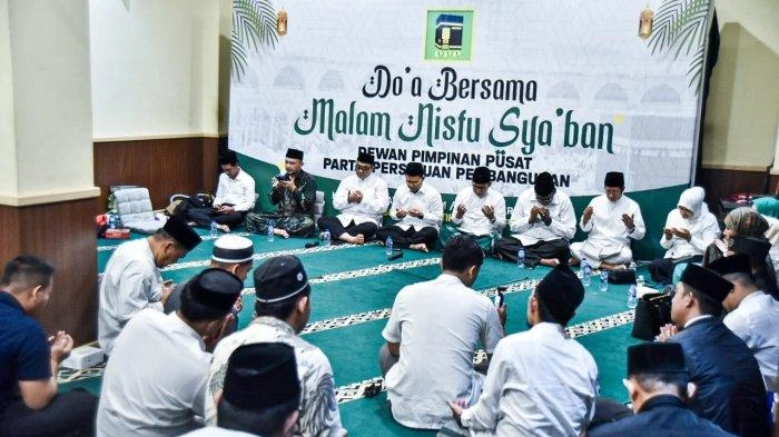 PPP Gelar Doa Bersama di Malam Nisfu Syaban, Ini Harapan Rusli Effendi