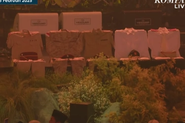 Mengapa Ada Deretan Kursi Kosong di Depan Panggung Perayaan HUT Gerindra?