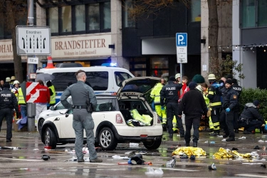 Tersangka Penabrak Kerumunan di Munich Ditangkap, Pencari Suaka Asal Afghanistan