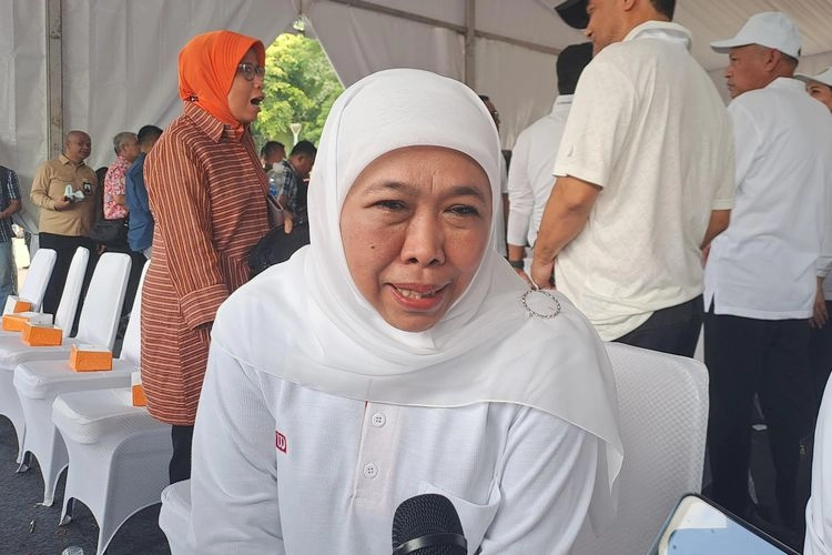 Harus Baris-berbaris dari Pagi, Khofifah: Saya Punya ''Basic'' Pramuka, Biasa Treadmill