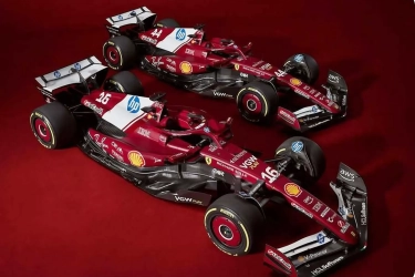 Potret SF-25, Kuda Besi Terbaru Ferrari yang Dikendarai Lewis Hamilton dan Charles Leclerc dalam F1 Musim 2025
