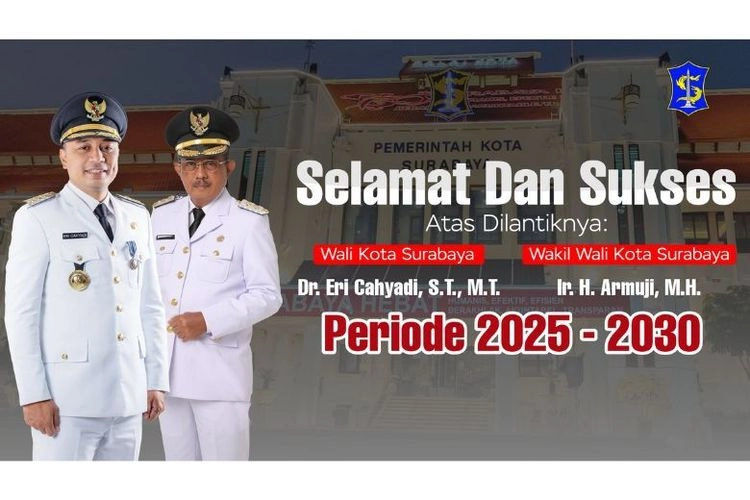 Kembali Pimpin Surabaya, Eri Cahyadi-Armuji Terima Dukungan dari Berbagai Elemen