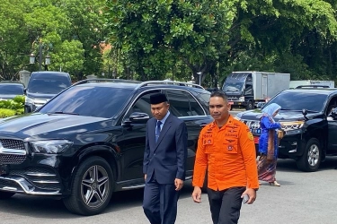 Marsdya Muhammad Syafii Hadir di Istana, Dilantik Jadi Kepala Basarnas?