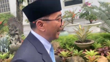 Dikabarkan akan Dilantik Jadi Mendikti Saintek, Brian Yuliarto Tiba di Istana Kepresidenan