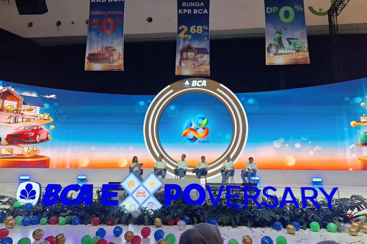 BCA Expoversary 2025, Simak Promo KPR 2,68 Persen hingga DP 0 Persen Kredit Kendaraan