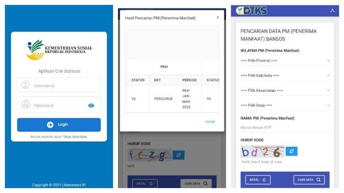 Cara Daftar Bansos Online 2025 Lewat HP, Siapkan KTP agar Dapat PKH dan PKH