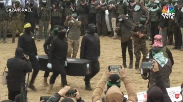 ICRC Terima 4 Jenazah Sandera Israel setelah Diserahkan oleh Hamas Hari Ini