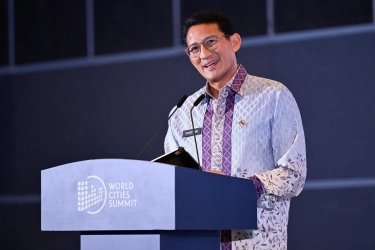 Buka Pelatihan UMKM Jelang Ramadhan, Sandiaga Uno Harap Warga Bisa Mengembangkan Bisnis Kue Kering Lebaran