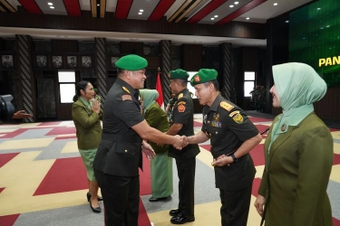 Pesan KSAD ke Pangdam II/Sriwijaya Baru: Pelihara Moril Anggota