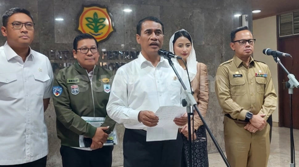 Mentan Amran Pastikan Stok Pangan Aman Jelang Ramadan